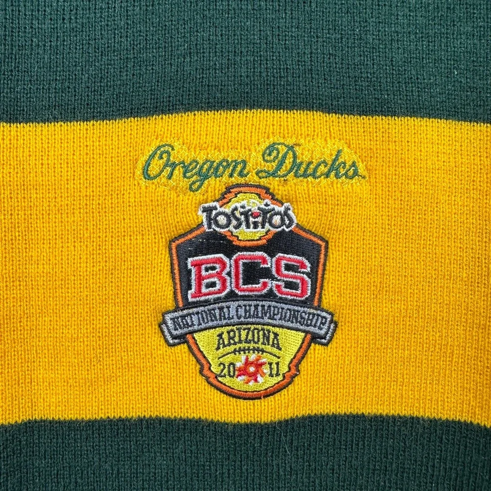 Oregon Ducks BCS National‎ Championship Scarf Green Auburn Tigers Football